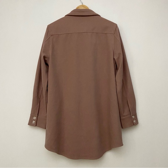 Pink Soft Collared Shacket - Picture 4 of 5